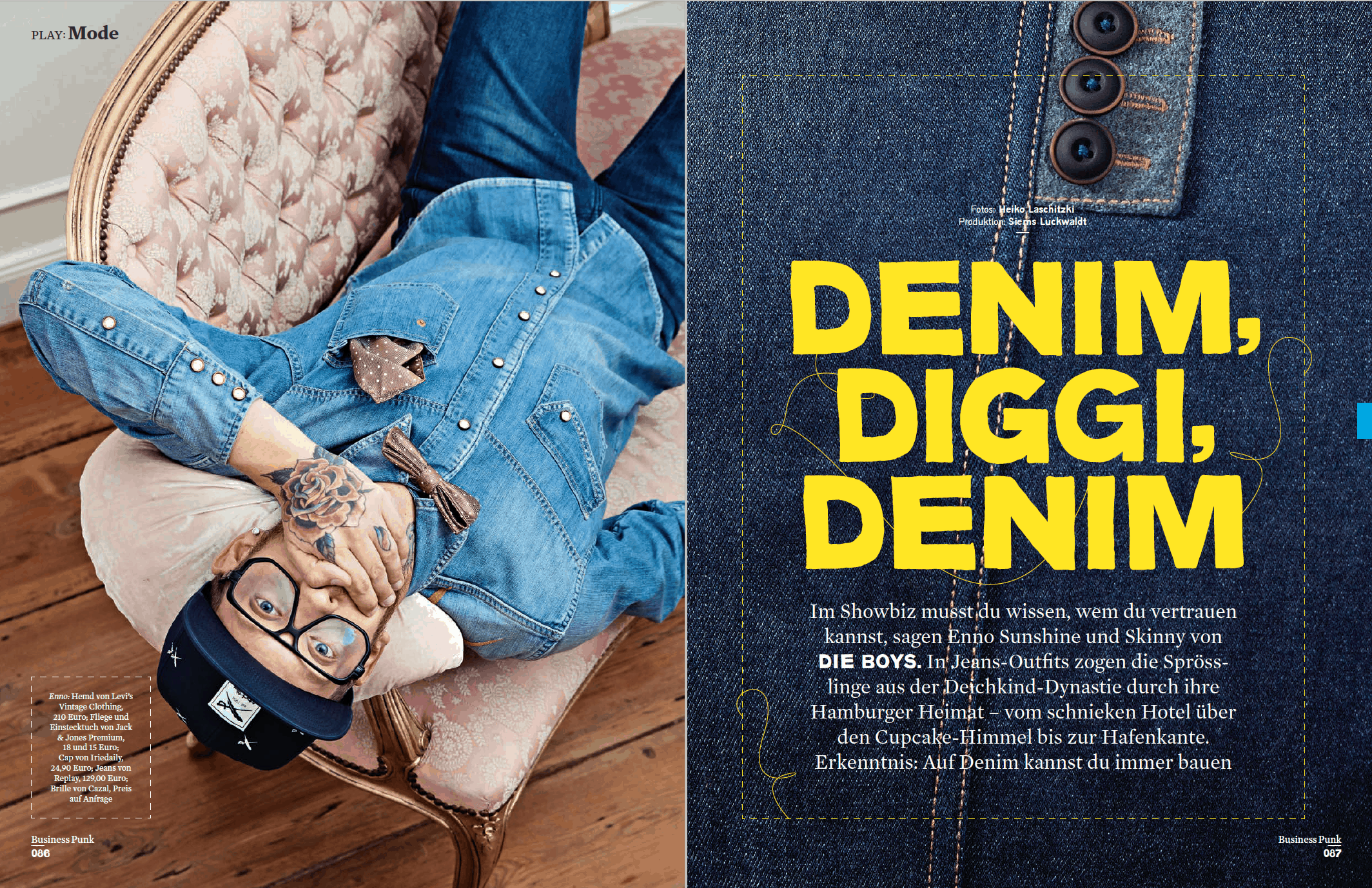 Denim, Diggi, Denim (für Business Punk)