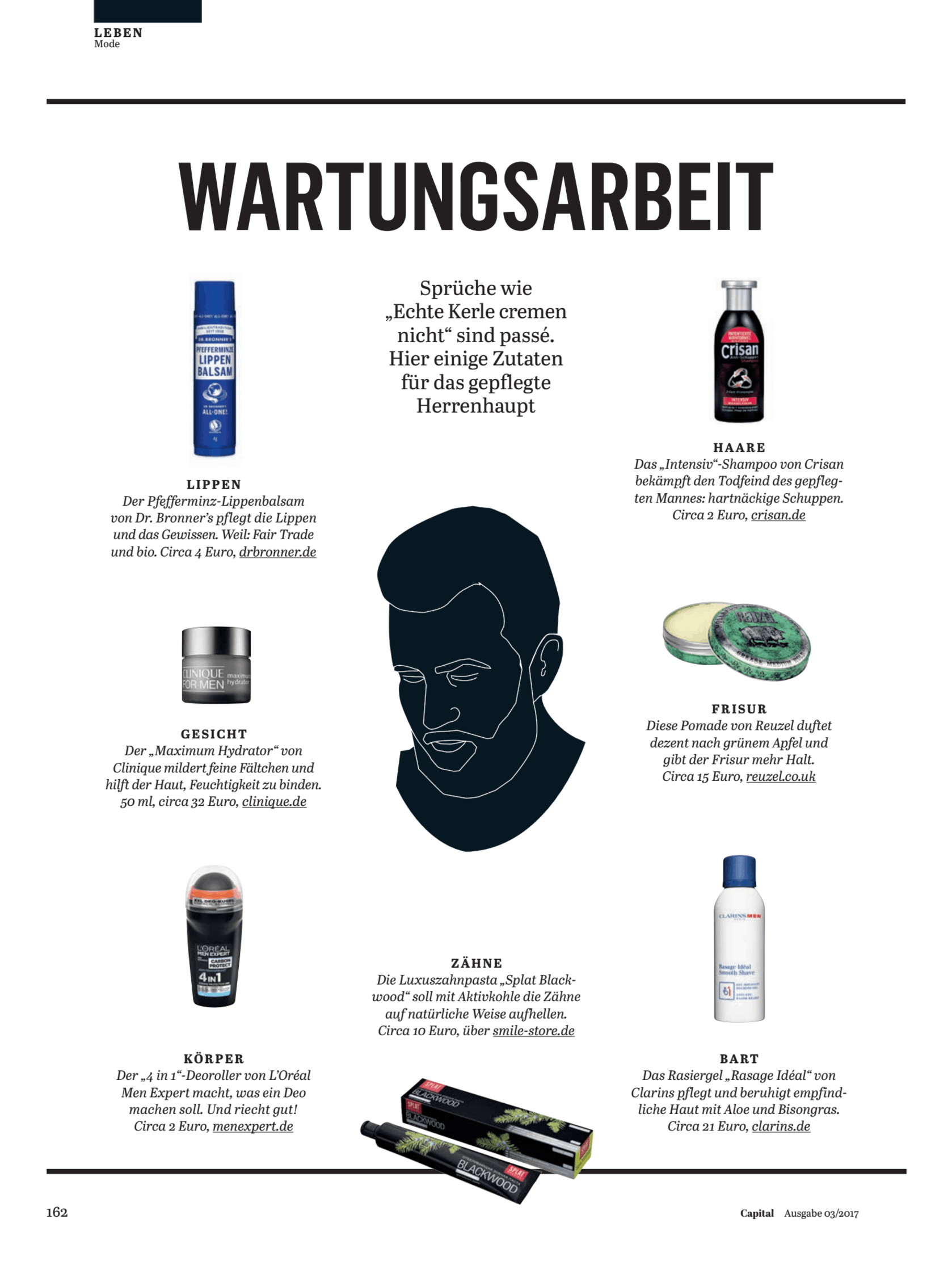 Beauty: Wartungsarbeit (für Capital)