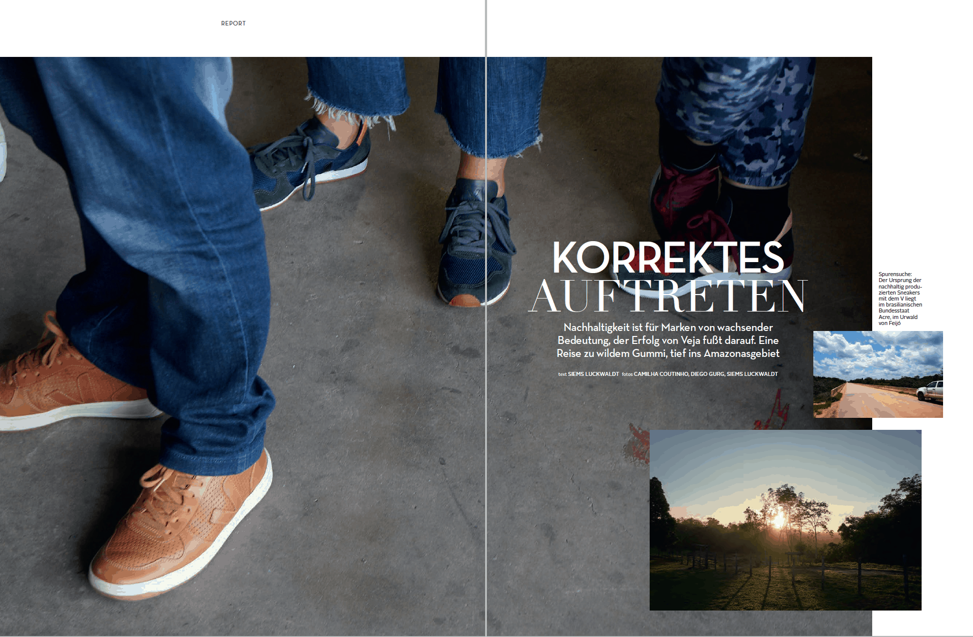 Veja: Korrektes Auftreten (für L'Officiel Hommes)