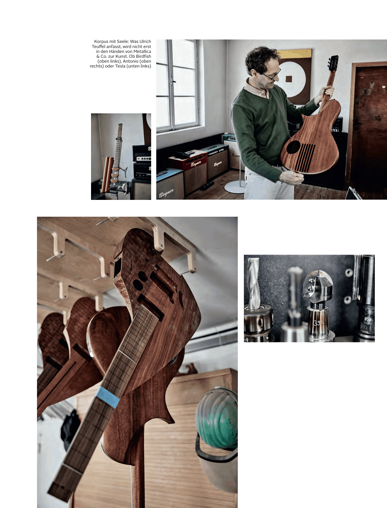 Gitarren für die Götter (für L'Officiel Hommes)