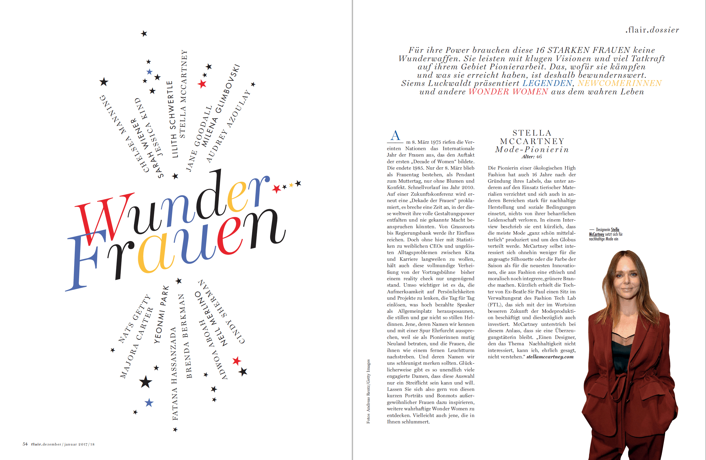 Wunder-Frauen (für Flair)