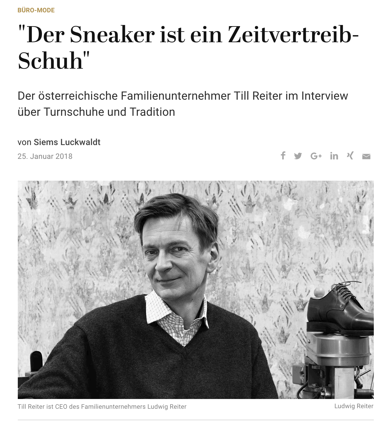 Interview: Till Reiter, Ludwig Reiter (für Capital.de)