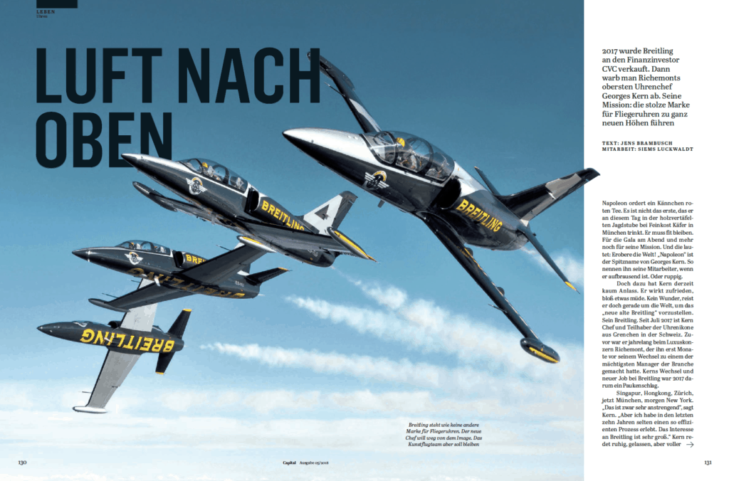Breitling: Luft nach oben (für Capital)