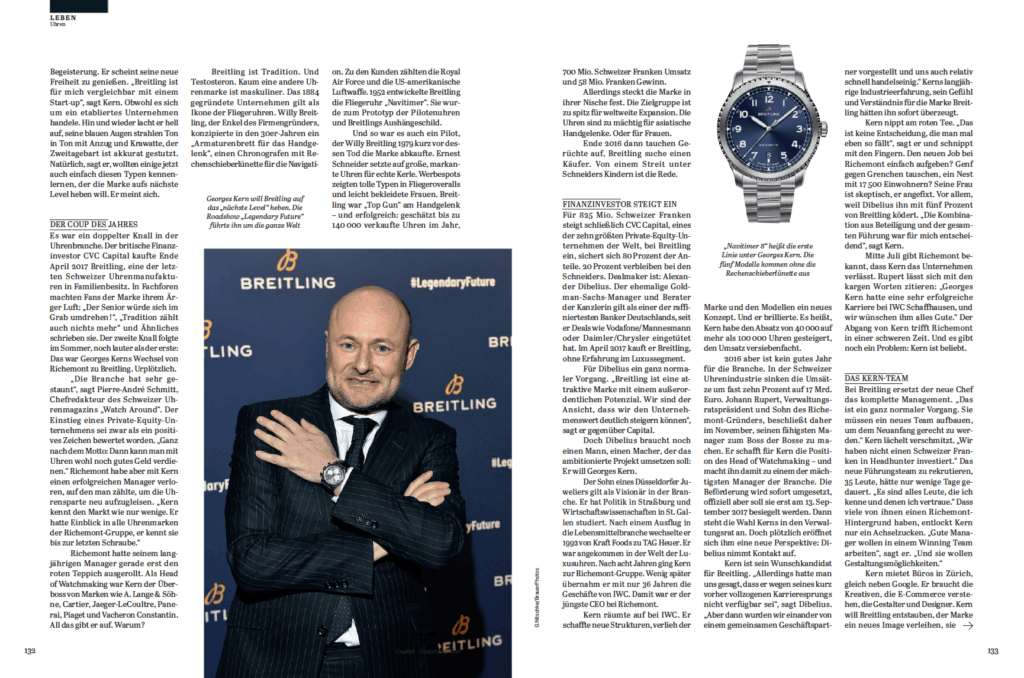 Breitling: Luft nach oben (für Capital)