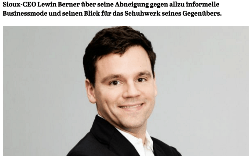 Was Mann trägt: Lewin Berner, Sioux (für Capital.de)