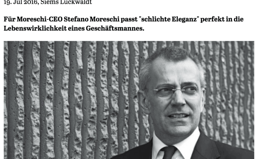 Was Mann trägt: Stefano Moreschi (für Capital.de)