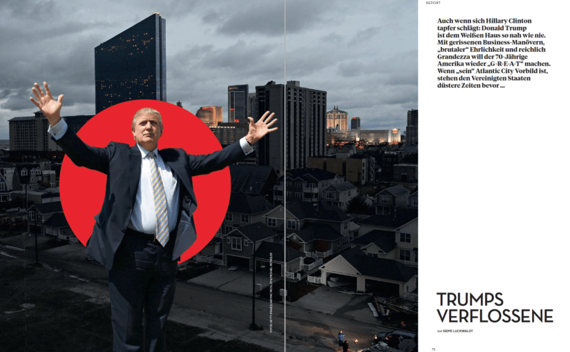 Trumps Verflossene (für L’Officiel Hommes)