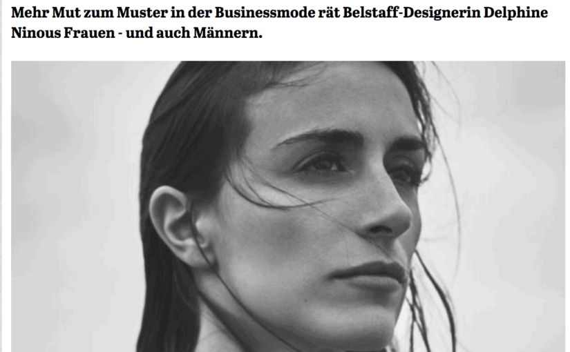 Was Mann trägt: Delphine Ninous, Belstaff (für Capital.de)