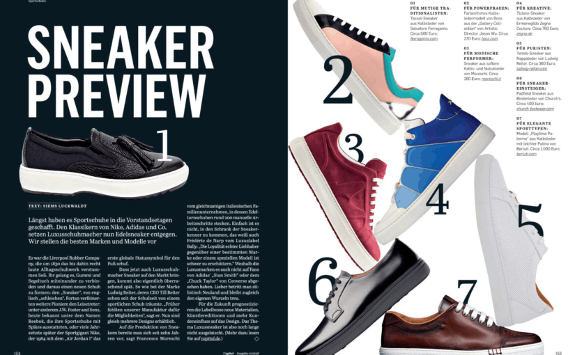 Sneaker Preview (für Capital)