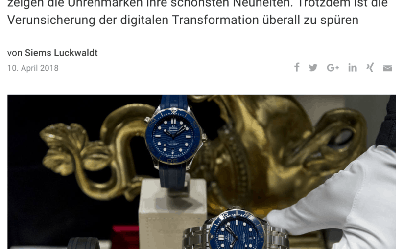 Baselworld: Zwischen Aufschwung und Verunsicherung (für Capital.de)