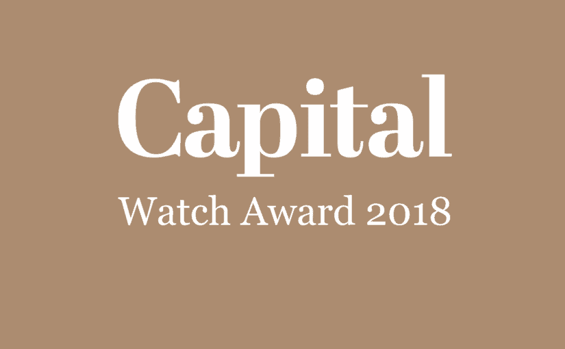 Uhren anders ehren: Capital verleiht erstmals den CAPITAL WATCH AWARD