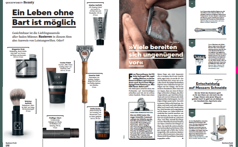 Quick ‘N’ Dirty: Fashion & Beauty 5/2019 (für Business Punk)