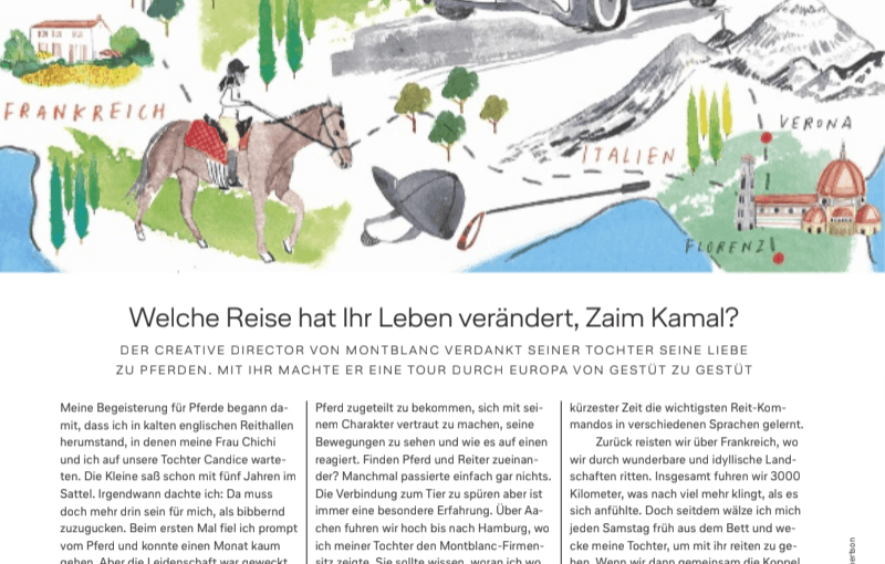 Reise meines Lebens: Zaim Kamal, Montblanc (für Lufthansa Exclusive)