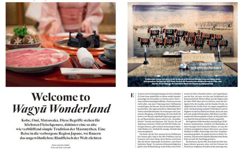 Welcome to Wagyū Wonderland (für Robb Report)