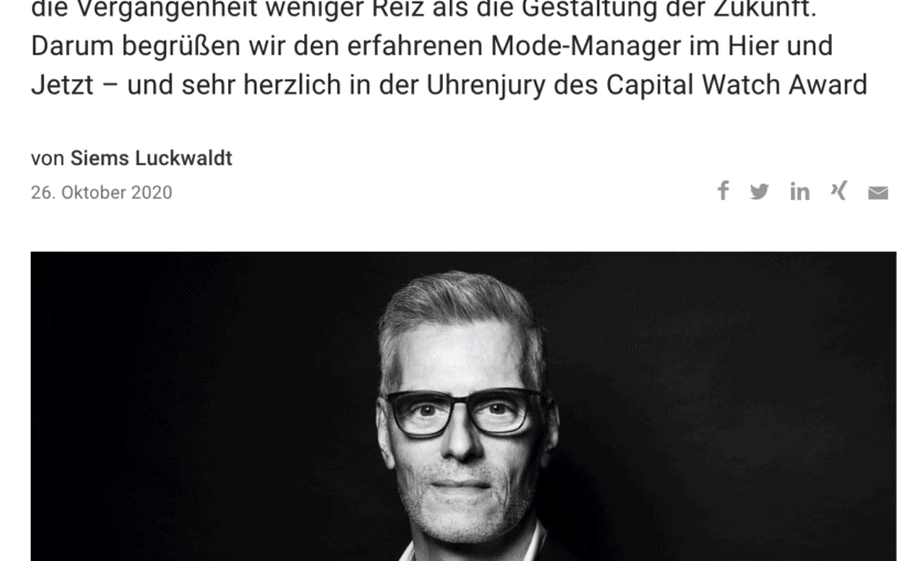 Capital Watch Award 2020: Meet the Jury – Marc Svojanovsky, Digel (für Capital.de)