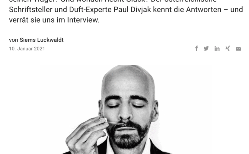 Duft des Erfolgs: Paul Divjak (für Capital.de)
