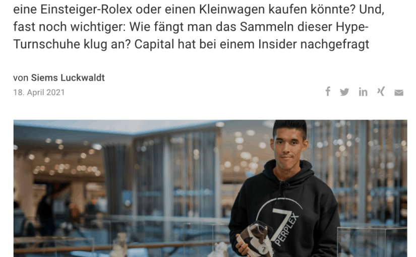 Interview: Philipp Kassel, 7 Perplex (für Capital.de)