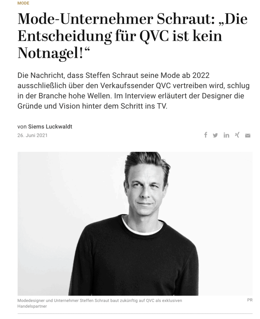 Interview: Steffen Schraut (für Capital.de)
