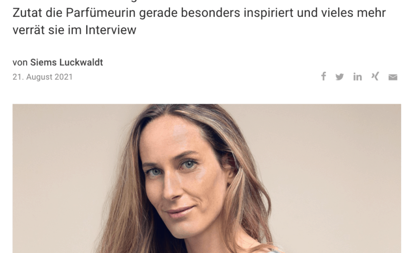 Duft des Erfolgs: Elise Benat (für Capital.de)