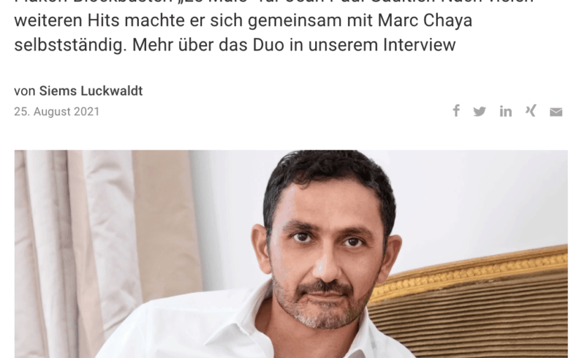 Duft des Erfolgs: Francis Kurkdjian (für Capital.de)