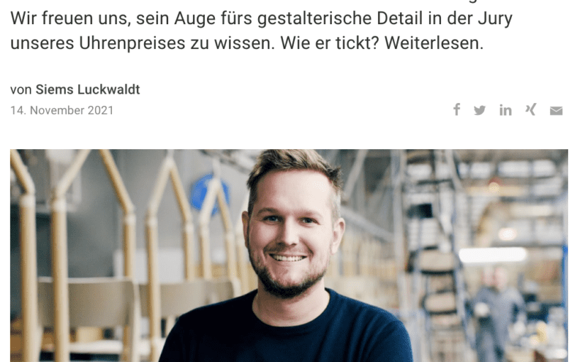 Capital Watch Award 2021: Meet the Jury – Sebastian Herkner (für Capital.de)