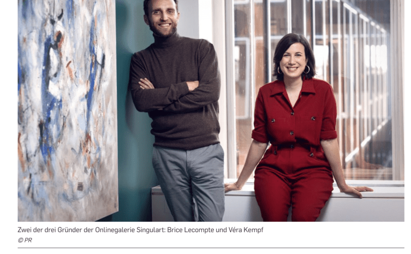 Interview: Véra Kempf und Bruce Lecompte, Singulart (für Capital.de)