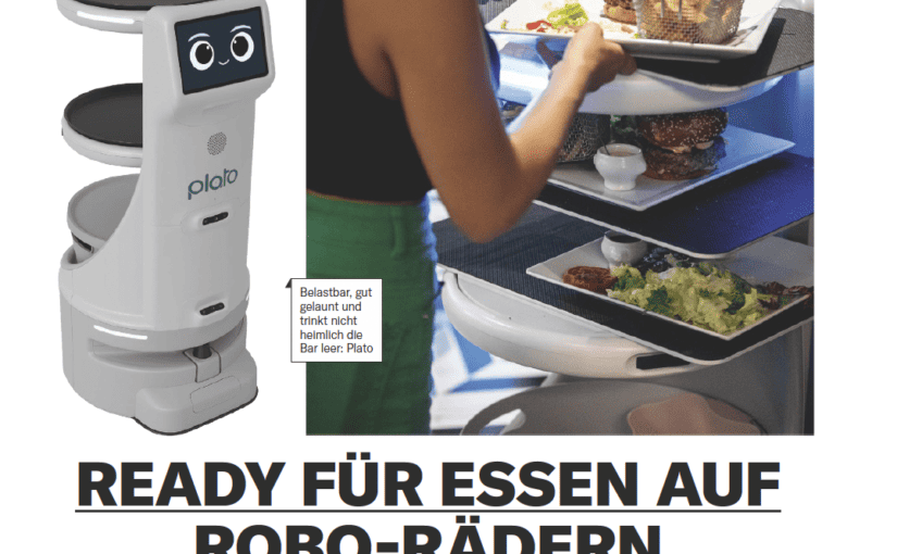 Service-Roboter Plato (für Business Punk)