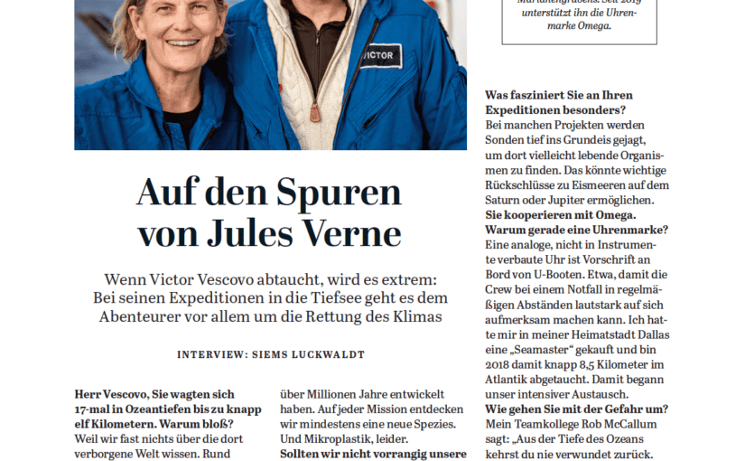 Interview: Victor L. Vescovo, Abenteurer (für Capital)