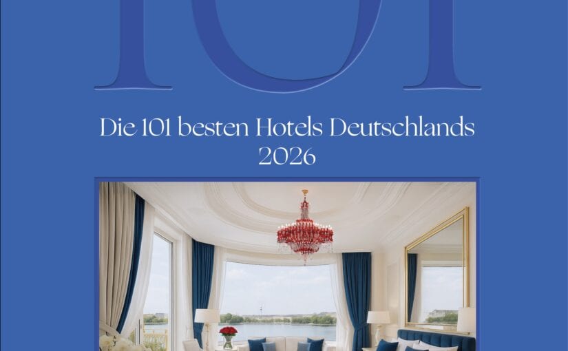 Buch: „Die 101 besten Hotels Deutschland 2026“