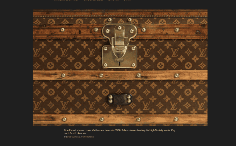 Vuitton: 130 Jahre LV-Monogramm (für Capital.de)
