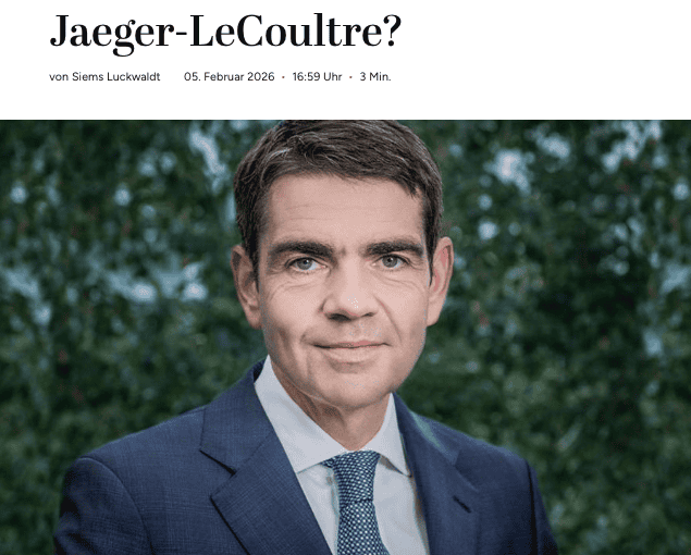 Verkauft Richemont auch Jaeger-LeCoultre? (für Capital.de)