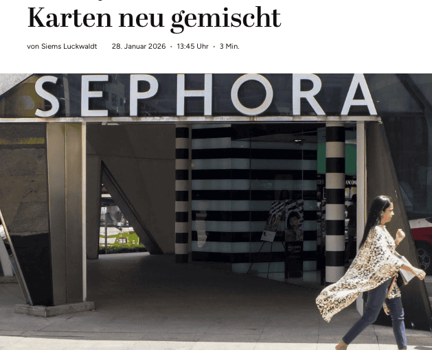 Sephora und Olive Young: Kosmetik-Allianz (für Capital.de)