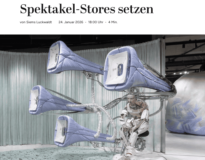 Warum Luxusmarken auf Spektakel-Stores setzen (für Capital.de)
